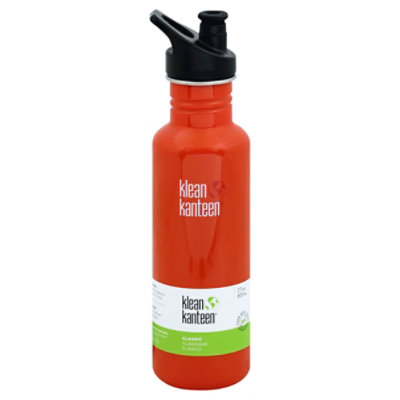 Kanteen Classic Sport Cap 3.0 Flame Orange 27oz - EA - Image 1