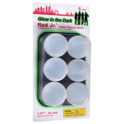 Jammi Glow In The Dark Ping Pong Balls - EA - Image 1