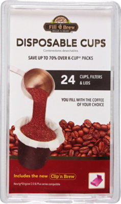 Fill N Brew Disp Cup - 24 CT - Image 2