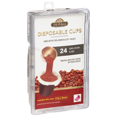 Fill N Brew Disp Cup - 24 CT