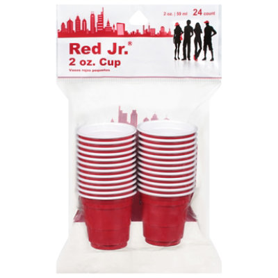 Red Jr  Shot Glasses 24pk - EA - Image 3