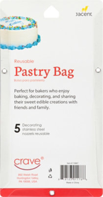 Crave S/s Pastry Bag - EA - Image 4