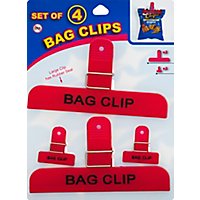 Bag Clips 4ct - EA - Image 2