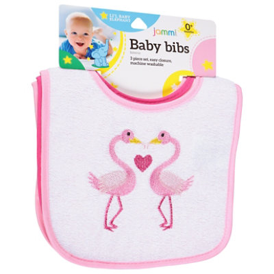 Jammi Baby Bibs 3ct - EA