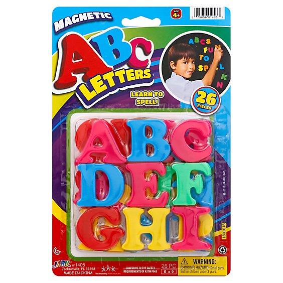 Magnetict Letters And Numbers - EA
