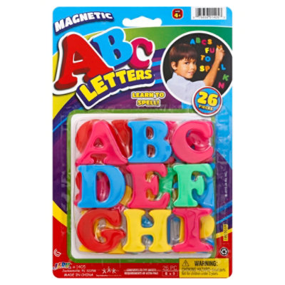 Magnetict Letters And Numbers - EA