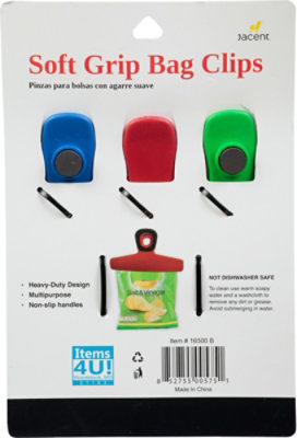 Soft Grip Bag Clips - EA - Image 4