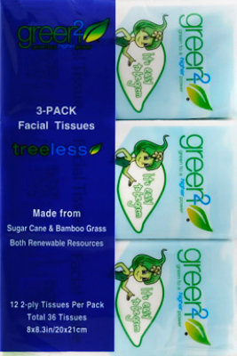 Travel Facial Tissue 3pk - EA - Image 2