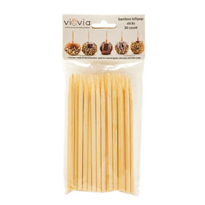 Viovia Bamboo Lollipop Sticks 30ct - EA - Image 1