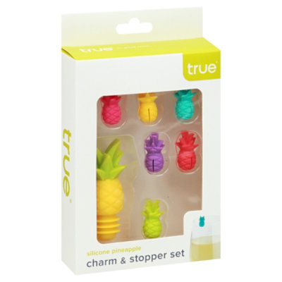 True Tropic Silicone Charms And Bottle Stopper By True - EA - Image 1