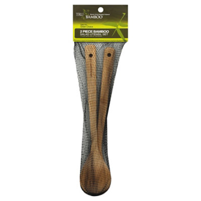 Bamboo Salad Utensils - EA - Image 1