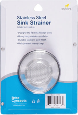 Stainless Steel Sink Strainer - EA - Image 4