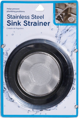 Stainless Steel Sink Strainer - EA - Image 2