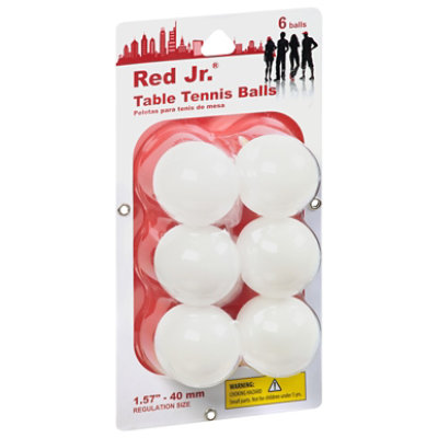 Ping Pong Ball 6ct - EA - Star Market