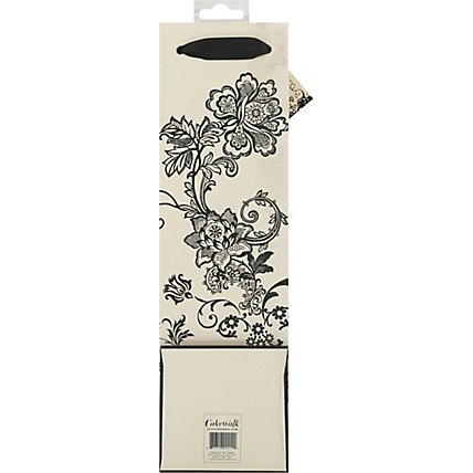 Floral Chic White Gift Bag - EA - Image 4