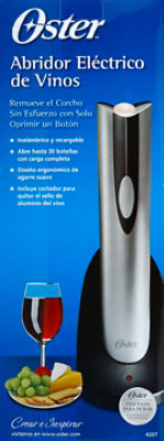 Oster Electric Wine Opener EA tomthumb