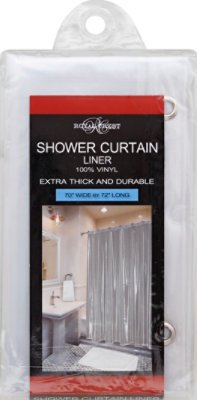 Royal Crest Clear Shower Liner - EA - Image 1