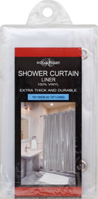 Royal Crest Clear Shower Liner - EA - Image 2