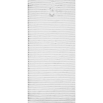 Mukitchen Ridged White Towel - 1 CT - Image 4