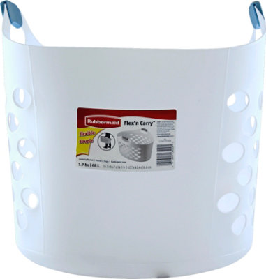 Rbrmd Laundry Basket Flx And Carry - EA - Image 1