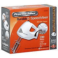 Proctor Silex 5 Speed Hand Mixer - EA - Image 1