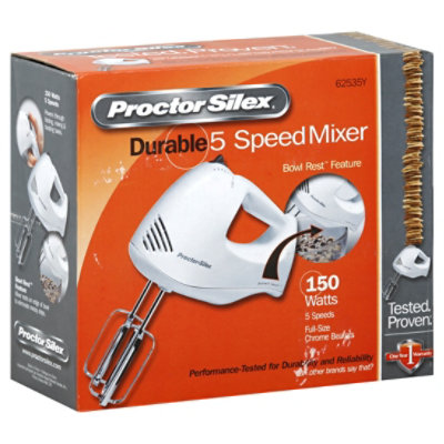 Proctor-Silex 5 Speed Hand Mixer & Reviews