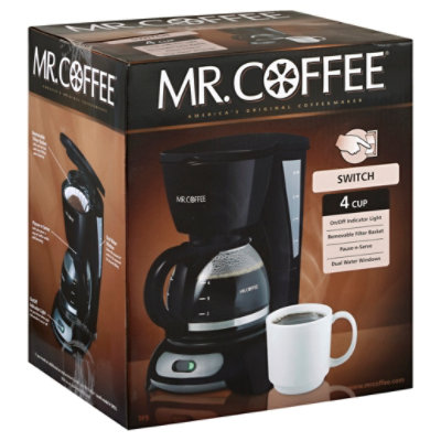Mr Coffee Black Coffee Maker 4 Cup - EA - Jewel-Osco