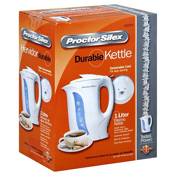 Proctor Silex Electric Tea Kettle 1 Liter - EA