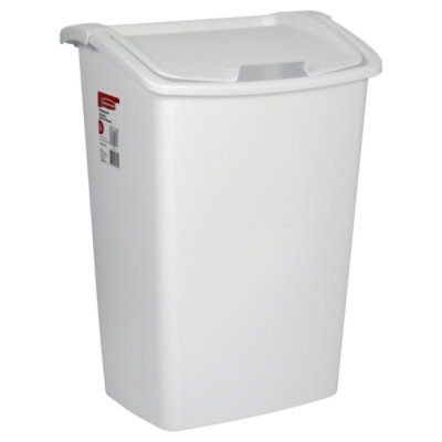 Rbrmd Wastebasket White 45 Quart - EA - Image 1