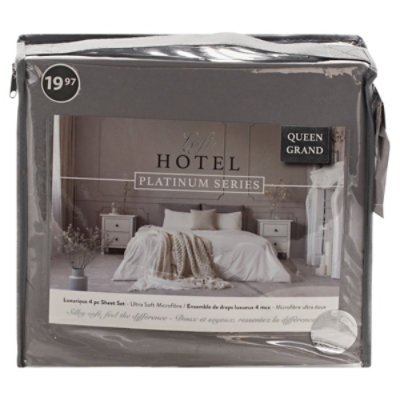 Loft Hotel 4 Pc Sheet Set - Queen - EA - Image 2