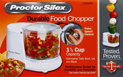 .com- Proctor Silex Durable Electric Vegetable Chopper