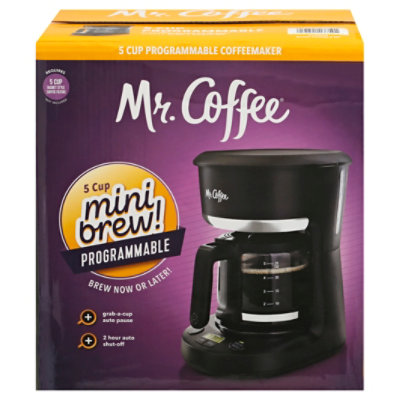 Jarden Mr. Coffee 5 Cup Prog Adc- Blk - EA - Image 3