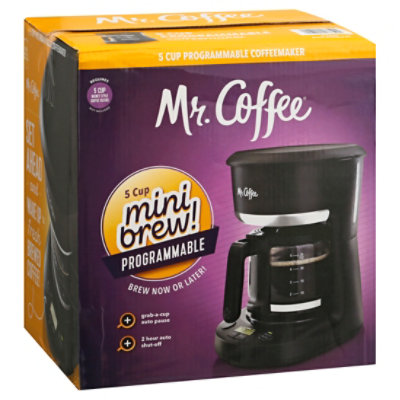 Jarden Mr. Coffee 5 Cup Prog Adc- Blk - EA - ACME Markets