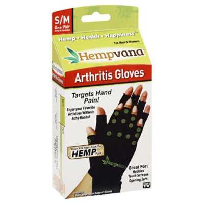 Telebr Hempvana Gloves Small/medium - EA