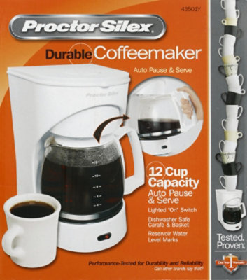 Proctor Silex 12 Cup Auto Pause And Serve Coffeemaker - EA - Image 2