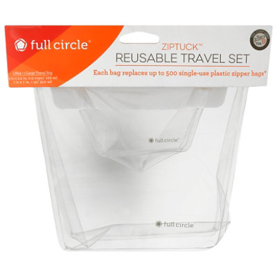 Full Service Travel Bag Clear - Each - Image 1
