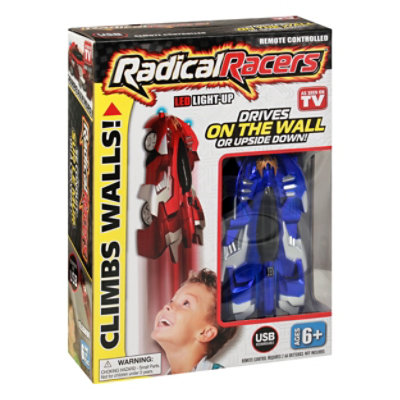 Radical racers store wall climbers