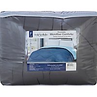 Jm Home Microfiber Reversible Comforter Full - EA - Image 2