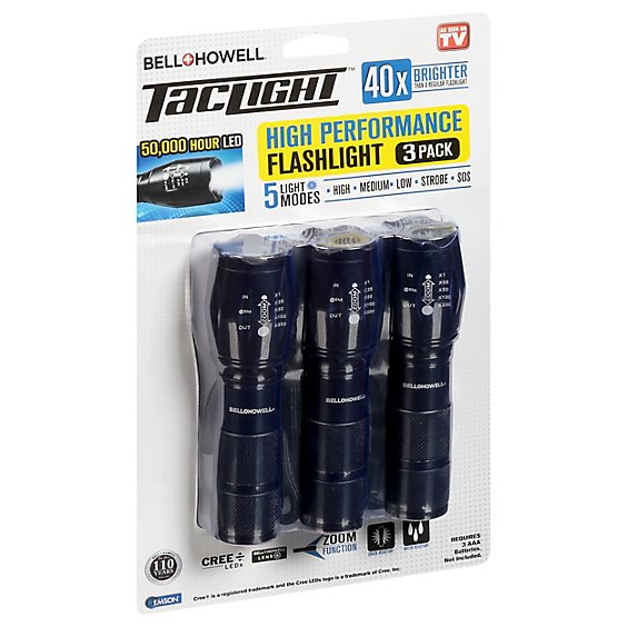 Emson Bell And Howell Taclight 3pk - EA