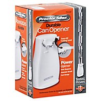 Proctor Tall White Can Opener - EA - Image 1