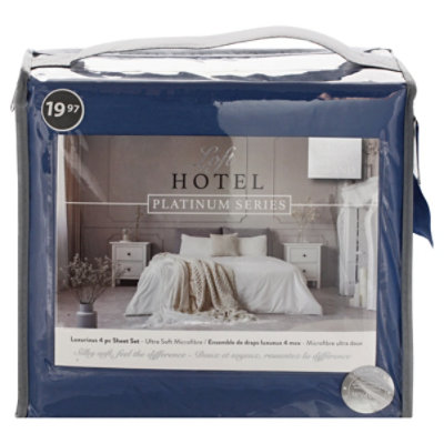 Loft Hotel 4 Pc Sheet Set - King - EA - Image 3