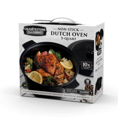 Granitestone Non Stick Dutch Oven - 4.1 LB - Image 1