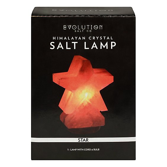 Evolution Lamp Himalayan Salt Star - 6 LB