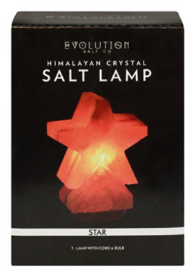 Evolution Lamp Himalayan Salt Star - 6 LB