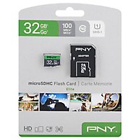 Pny Micro Sd Card 32gb Cl 10 - EA - Image 1