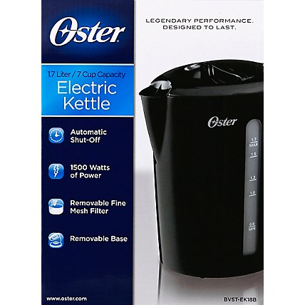 Jarden Oster Blk Electric Kettle - EA - Image 2