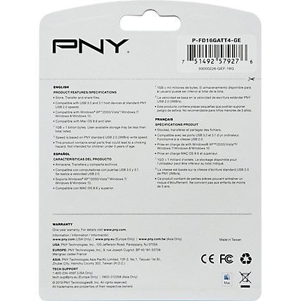 Pny Usb Flash Drive 16 Gb - EA - Image 4