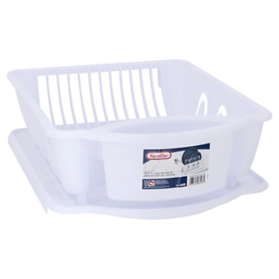 Sterilite dish rack discount large