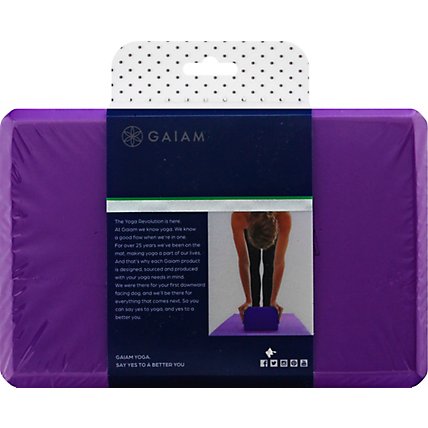 Gaiam Premium Yoga Mat Pur - EA - Image 4