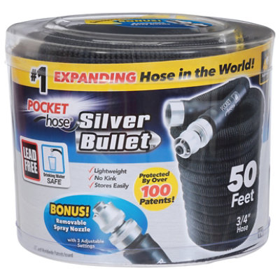 Pocket Hose Silver Bullet